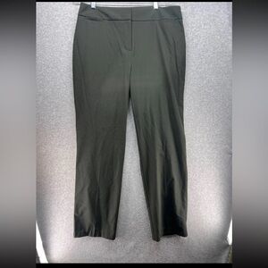 The Limited Women's Sleek Green Straight Leg Pants
